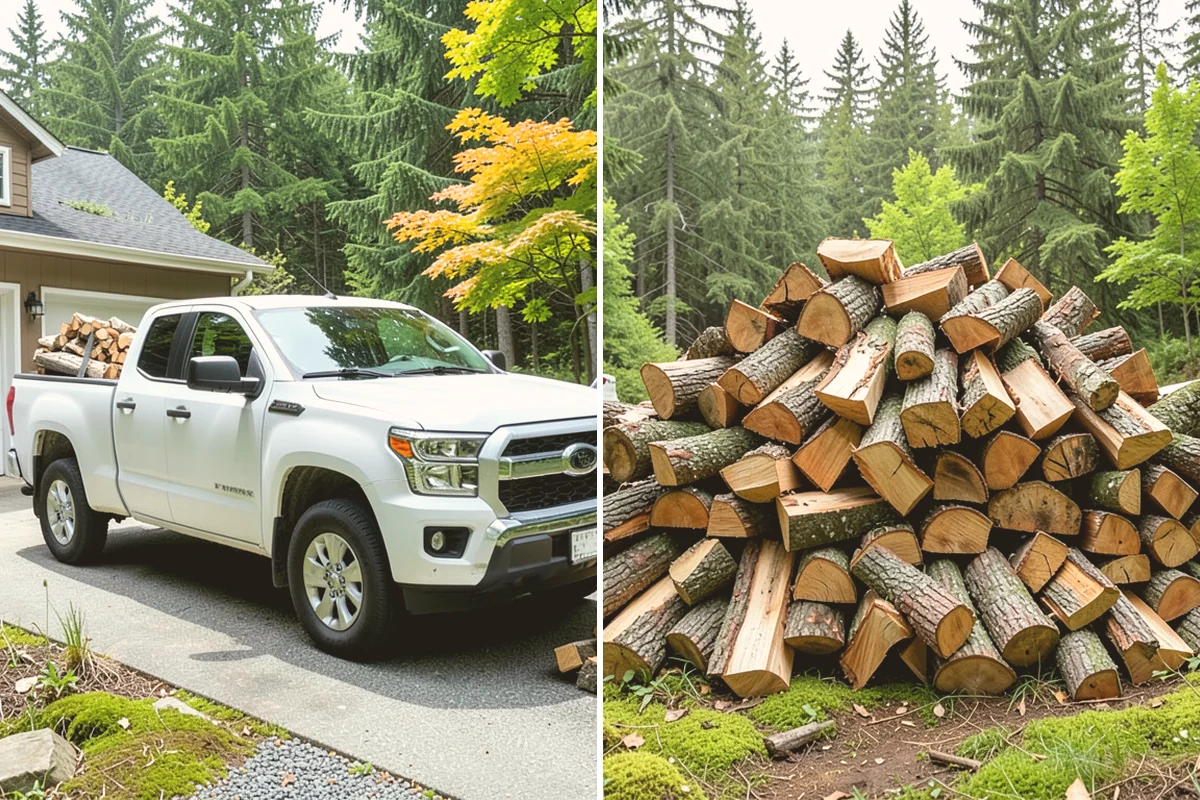 Outdoor Stacking in Snohomish, Snohomish County, WA - Deliver the ordered volume to your chosen spot