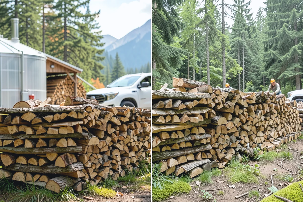 Palletized Firewood in Beaux Arts Village, King County, WA - Order the number of pallets you need