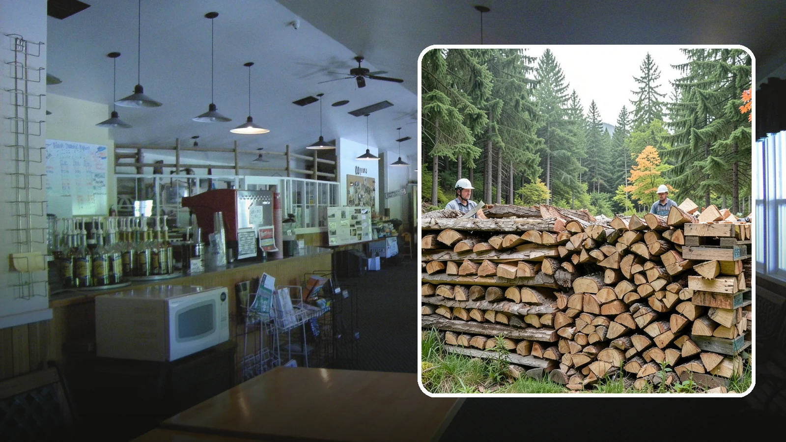 Palletized Firewood in Black Diamond, King County, WA - Firewood stacked and secured on pallets for clean handling, easy storage, and forklift transfer.