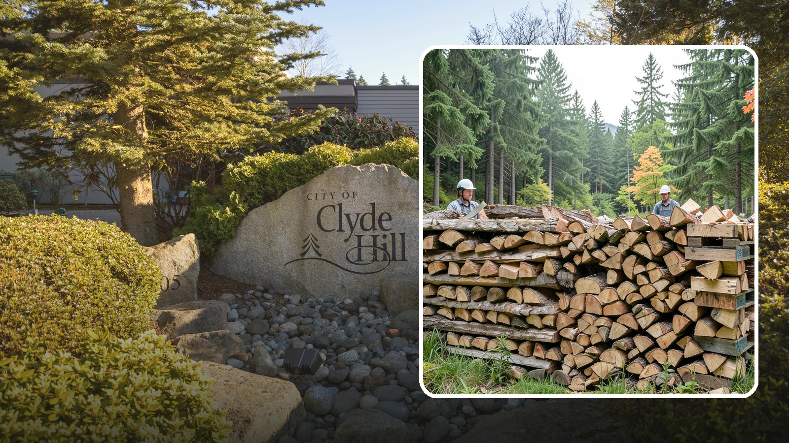 Palletized Firewood in Clyde Hill, King County, WA - Firewood stacked and secured on pallets for clean handling, easy storage, and forklift transfer.