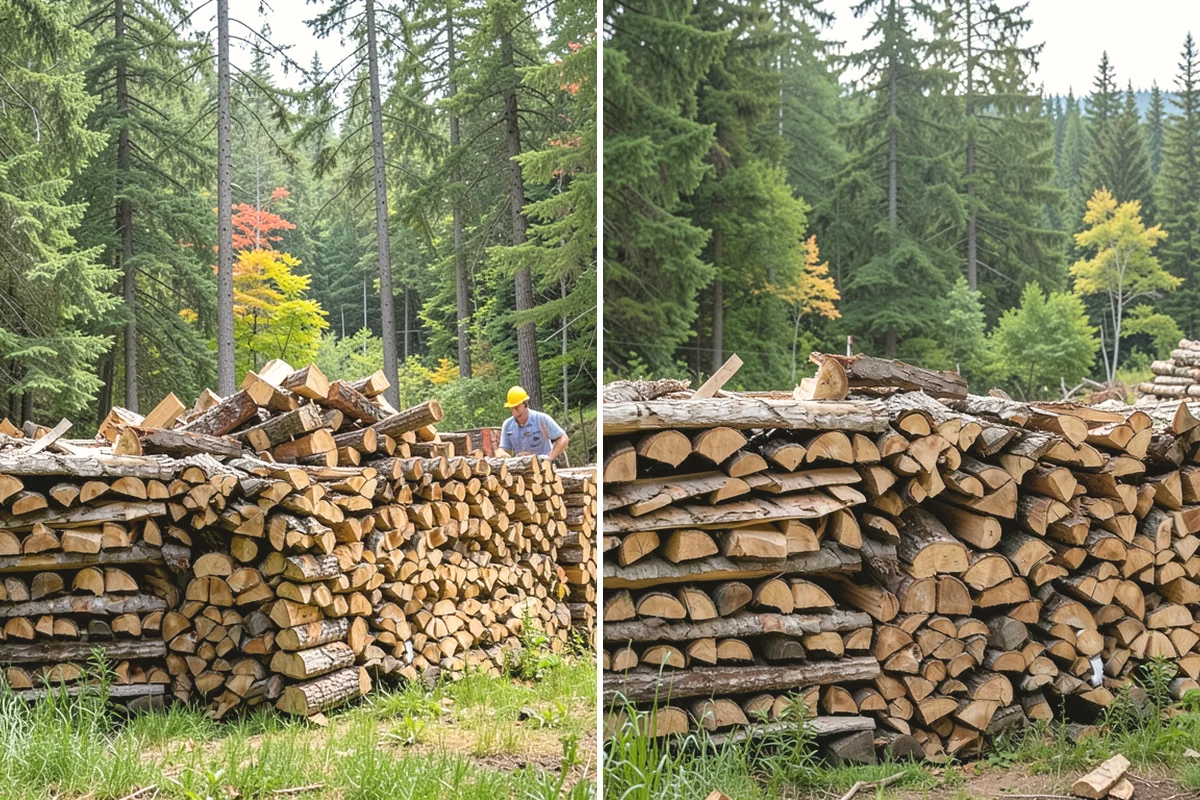 Palletized Firewood in Covington, King County, WA - Order the number of pallets you need
