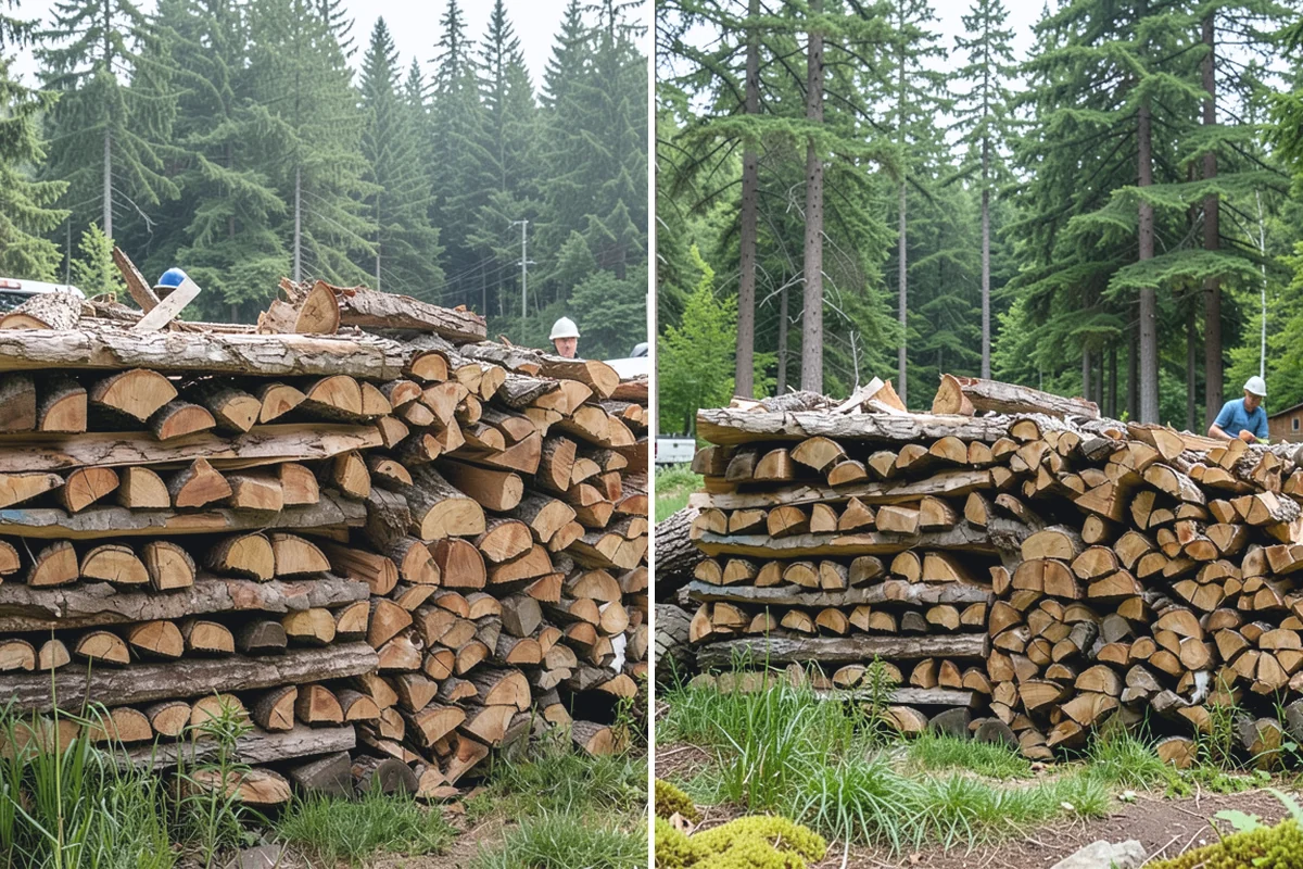 Palletized Firewood in Des Moines, King County, WA - Order the number of pallets you need