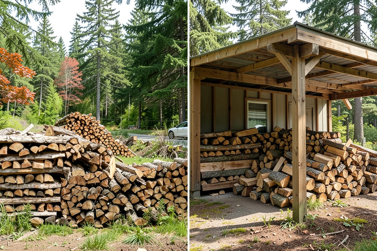 Palletized Firewood in DuPont, Pierce County, WA - Order the number of pallets you need