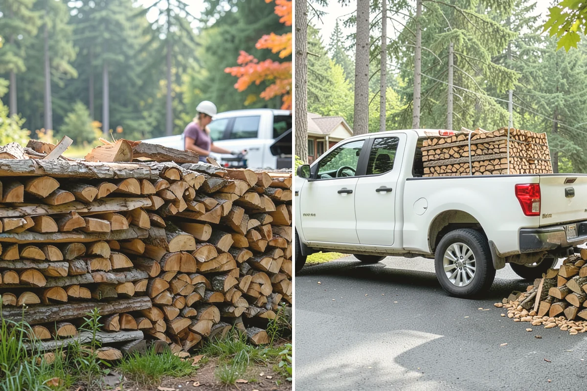 Palletized Firewood in Duvall, King County, WA - Order the number of pallets you need
