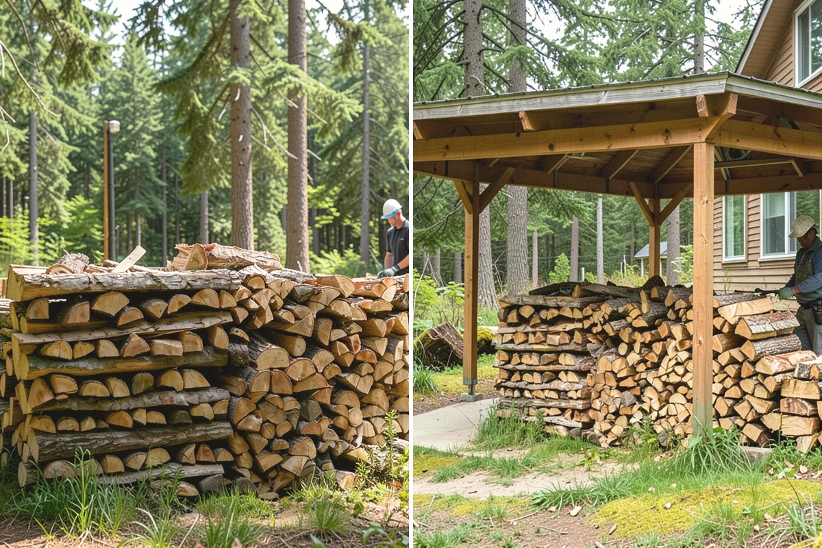 Palletized Firewood in Edgewood, WA - Order the number of pallets you need