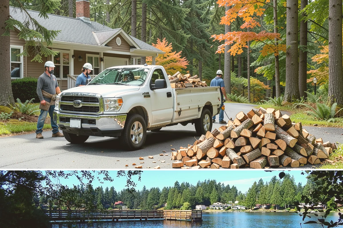 Palletized Firewood in Federal Way, King County, WA - Palletized orders are popular ahead of fall and winter when clean bulk storage matters most.