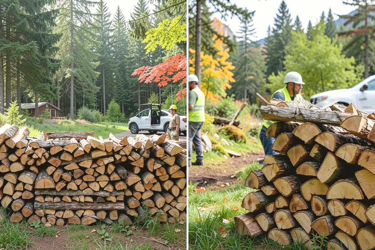 Palletized Firewood in Lake Stevens, Snohomish County, WA - Order the number of pallets you need