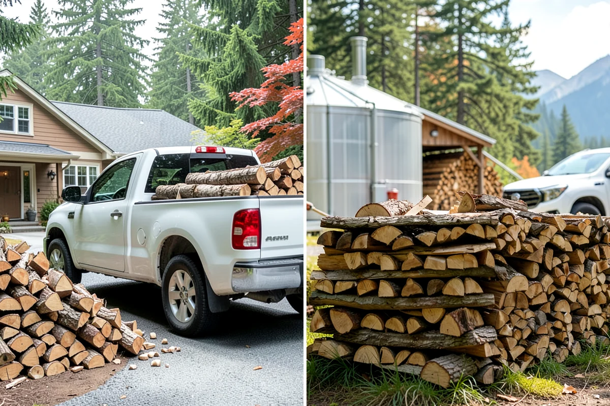 Palletized Firewood in Lakewood, Pierce County, WA - Order the number of pallets you need