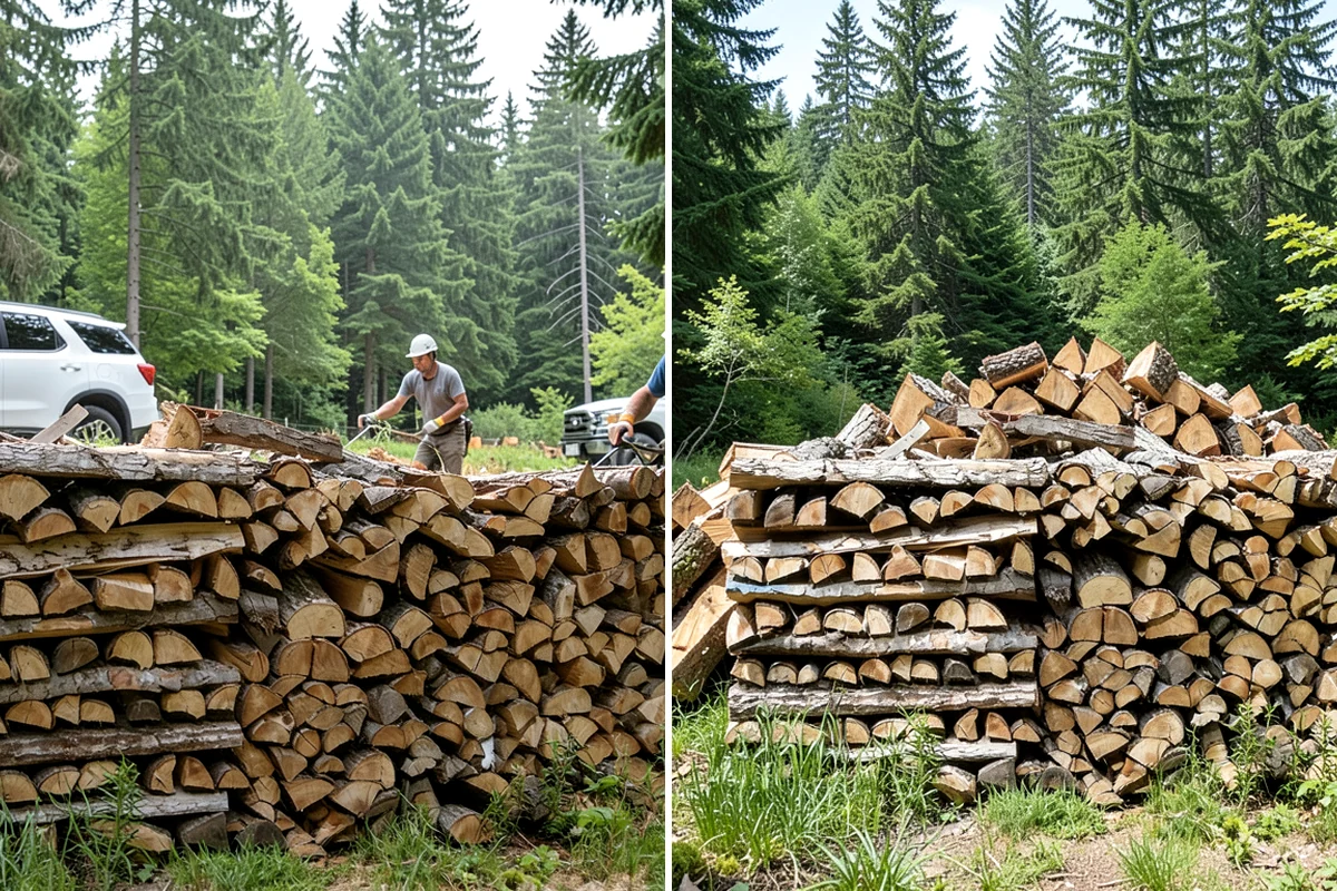 Palletized Firewood in Lyman, WA - Order the number of pallets you need