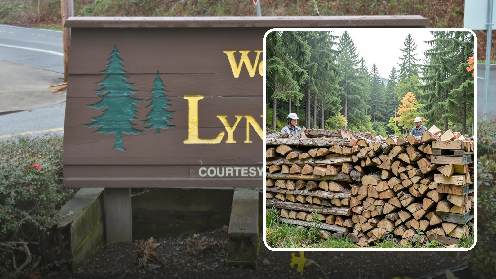 Palletized Firewood in Lynnwood, Snohomish County, WA - Firewood stacked and secured on pallets for clean handling, easy storage, and forklift transfer.