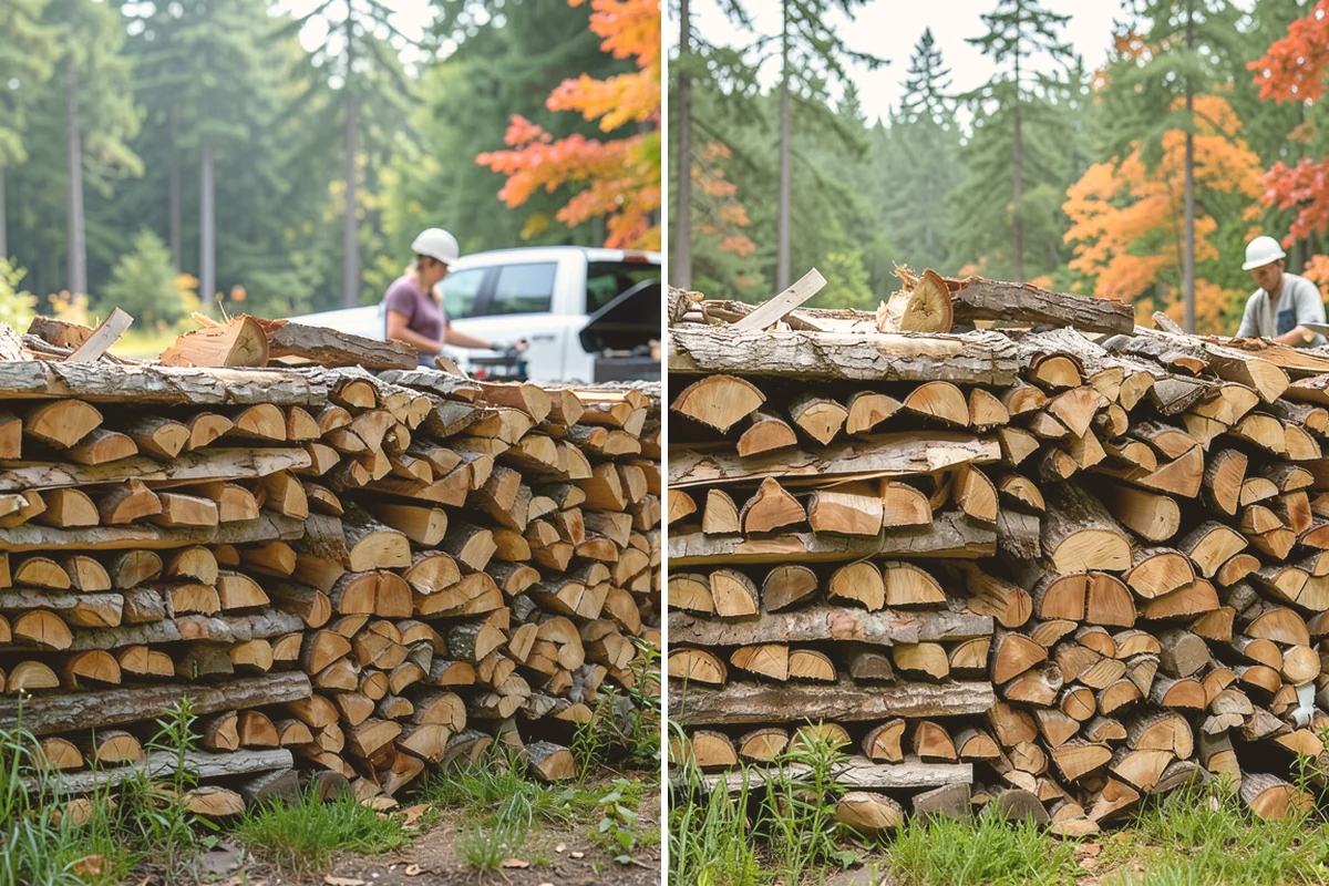 Palletized Firewood in Mount Vernon, Skagit County, WA - Order the number of pallets you need