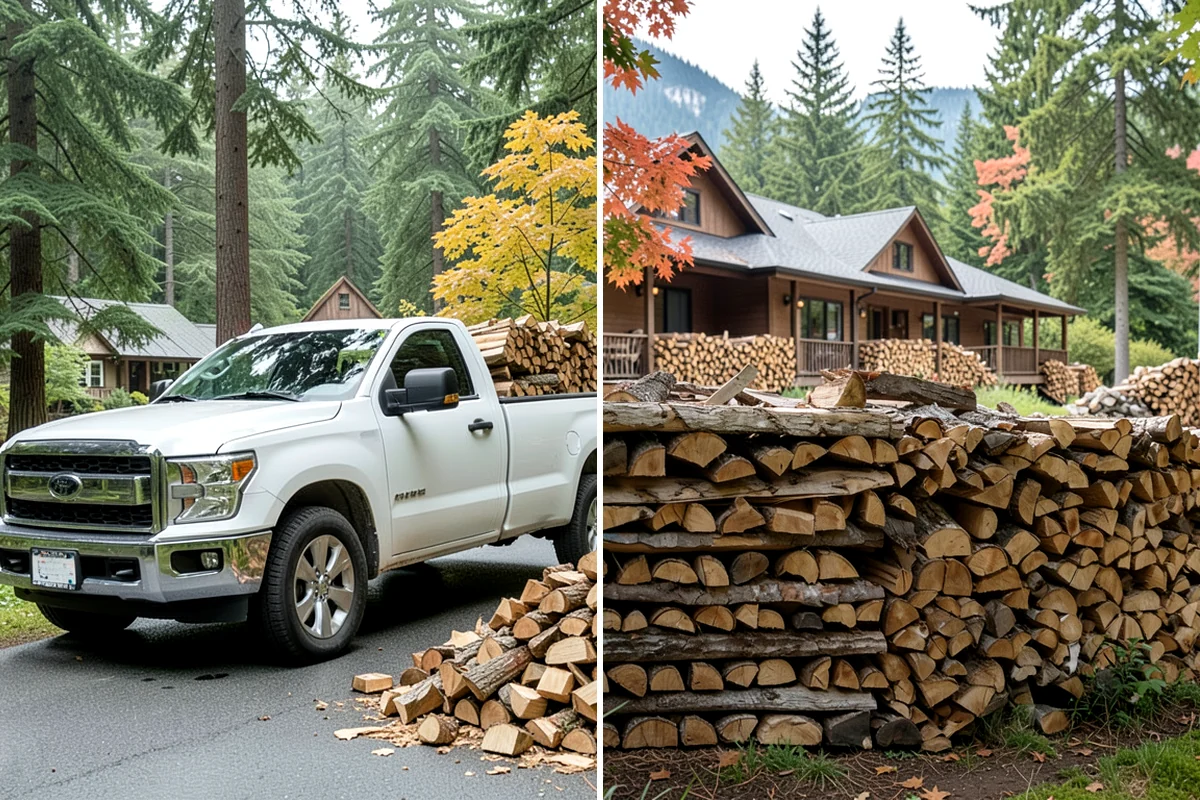 Palletized Firewood in Normandy Park, King County, WA - Order the number of pallets you need