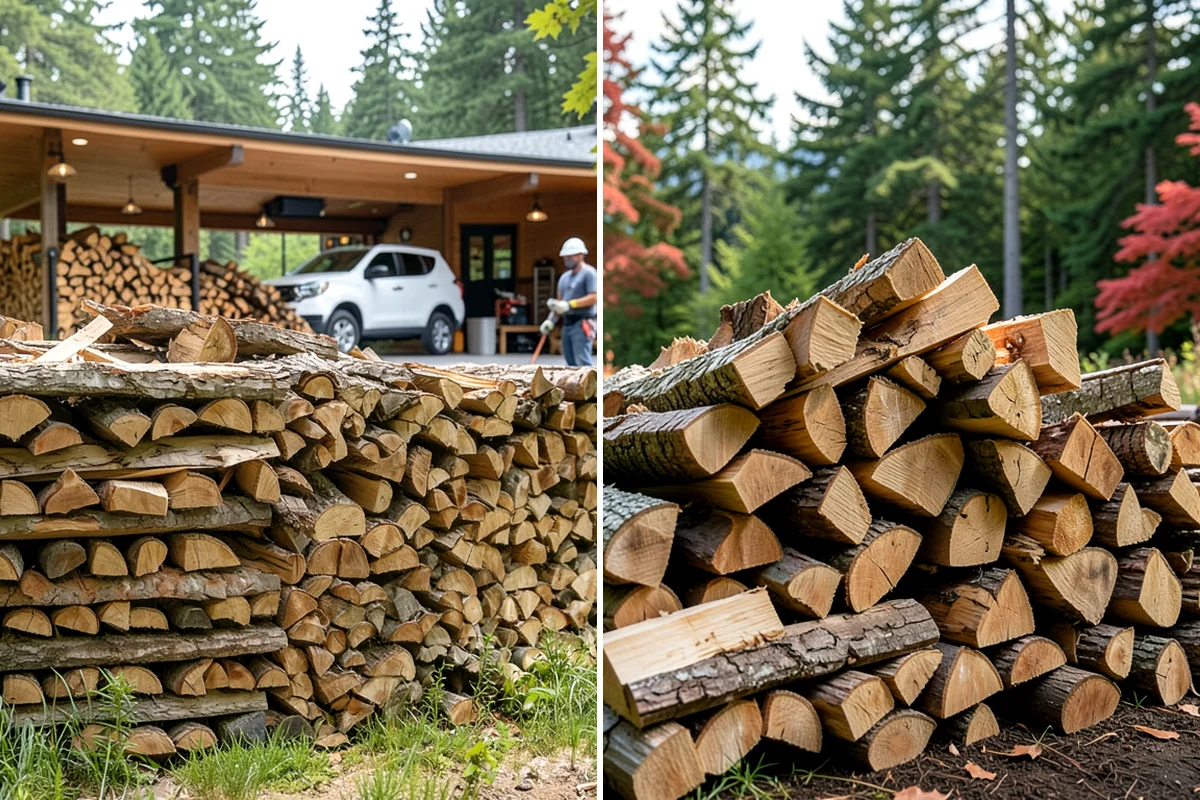 Palletized Firewood in Pacific, King County, WA - Order the number of pallets you need