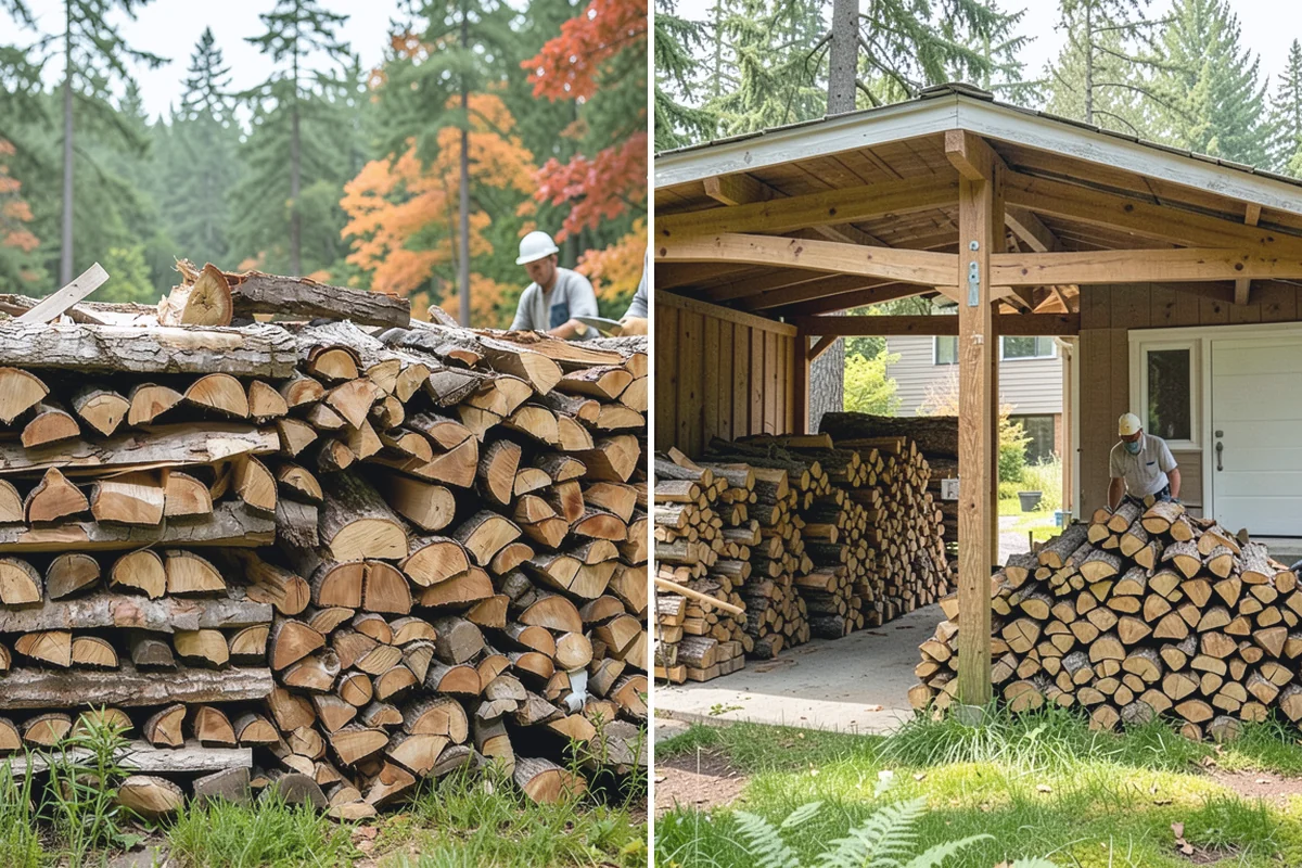 Palletized Firewood in Redmond, King County, WA - Order the number of pallets you need