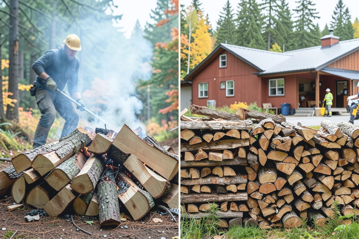 Palletized Firewood in Roy, Pierce County, WA - Order the number of pallets you need