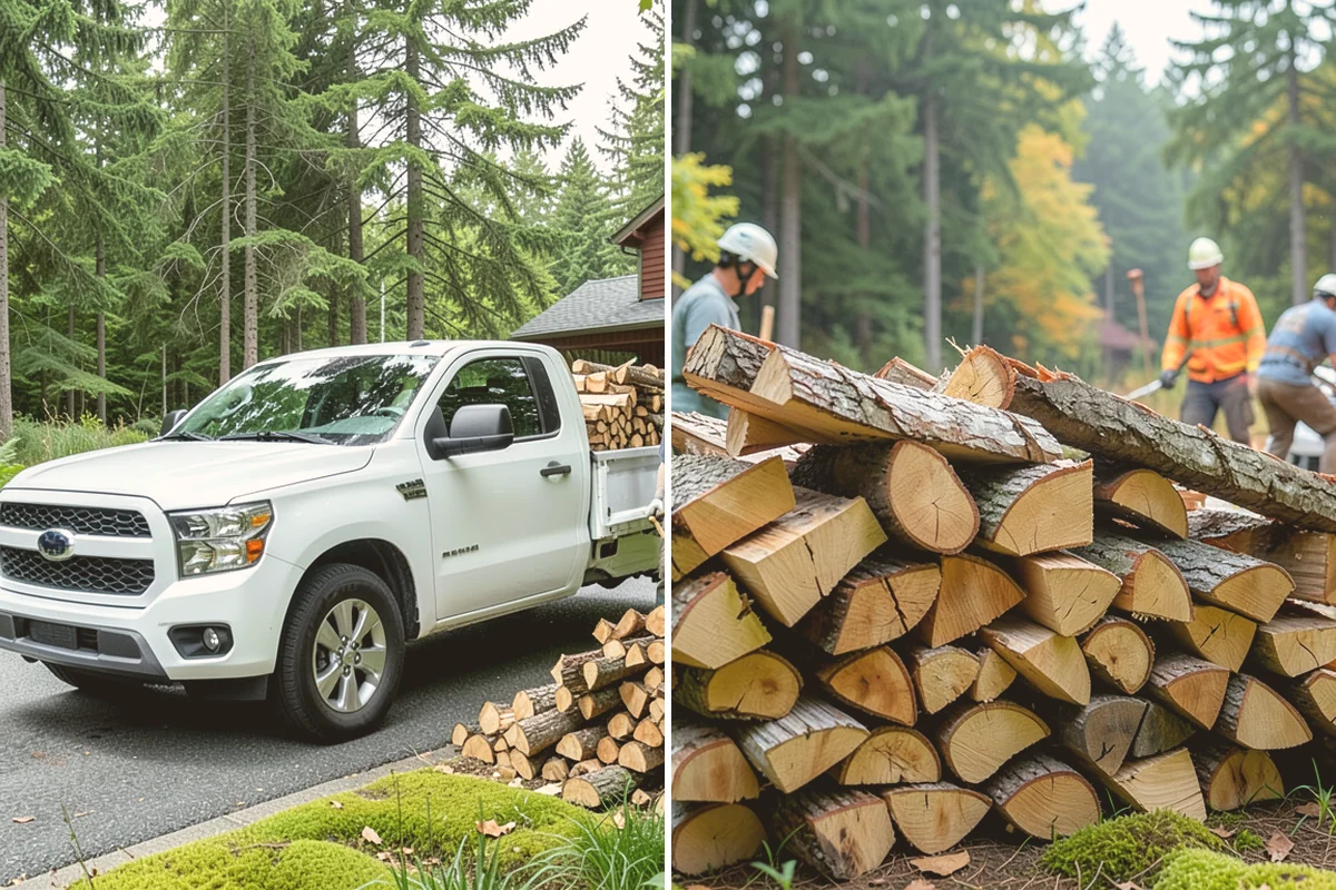 Palletized Firewood in Sammamish, King County, WA - Order the number of pallets you need
