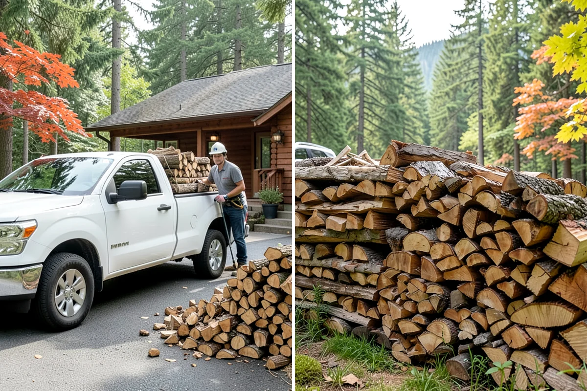 Palletized Firewood in Sedro-Woolley, Skagit County, WA - Order the number of pallets you need