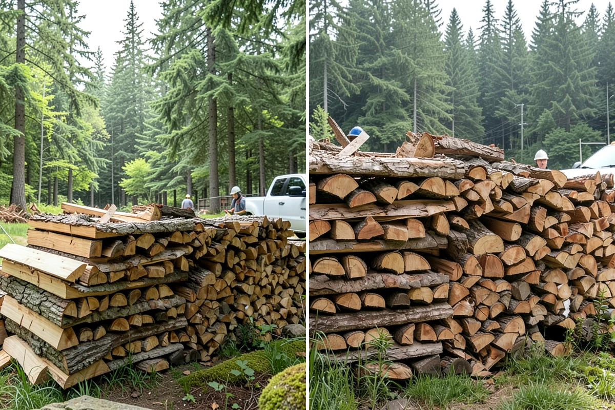 Palletized Firewood in Snoqualmie, King County, WA - Order the number of pallets you need