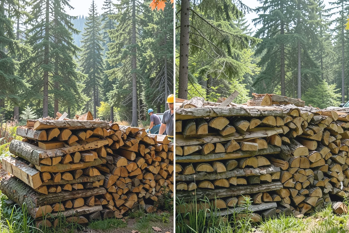 Palletized Firewood in South Prairie, Pierce County, WA - Order the number of pallets you need