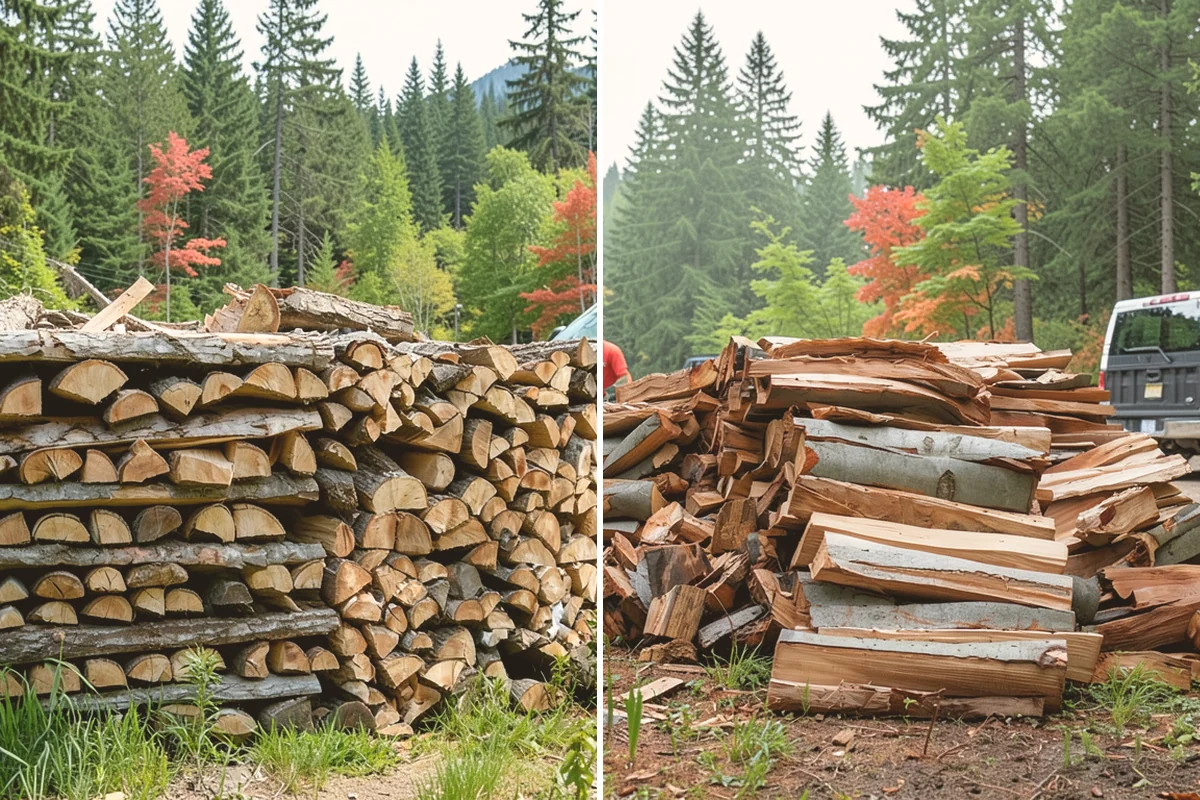 Palletized Firewood in Stanwood, Snohomish County, WA - Order the number of pallets you need
