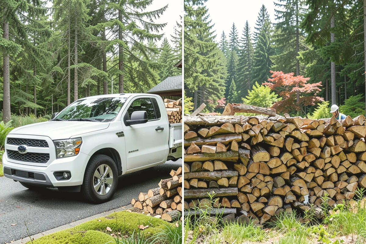 Palletized Firewood in Tukwila, King County, WA - Order the number of pallets you need