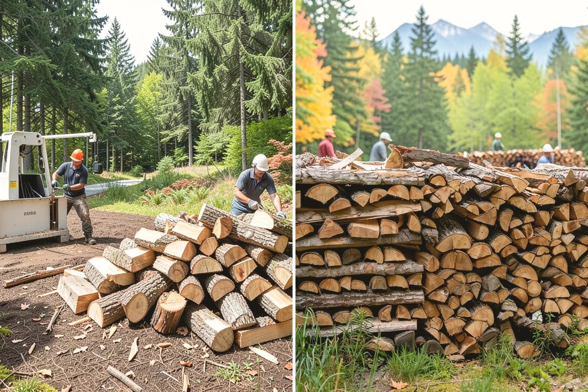 Palletized Firewood in Yarrow Point, King County, WA - Order the number of pallets you need