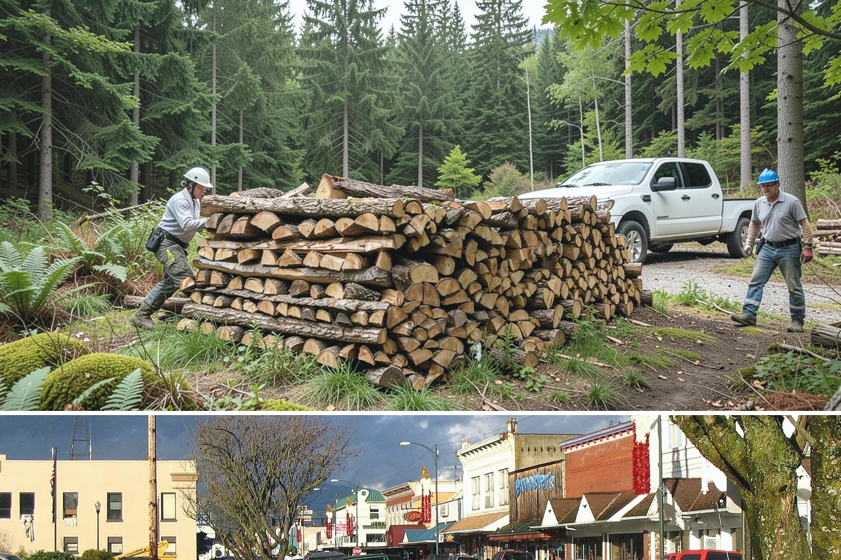 Pizza Oven Firewood in Arlington, Snohomish County, WA - Order in the warmer months so pieces are fully seasoned for clean-burning summer cookouts.