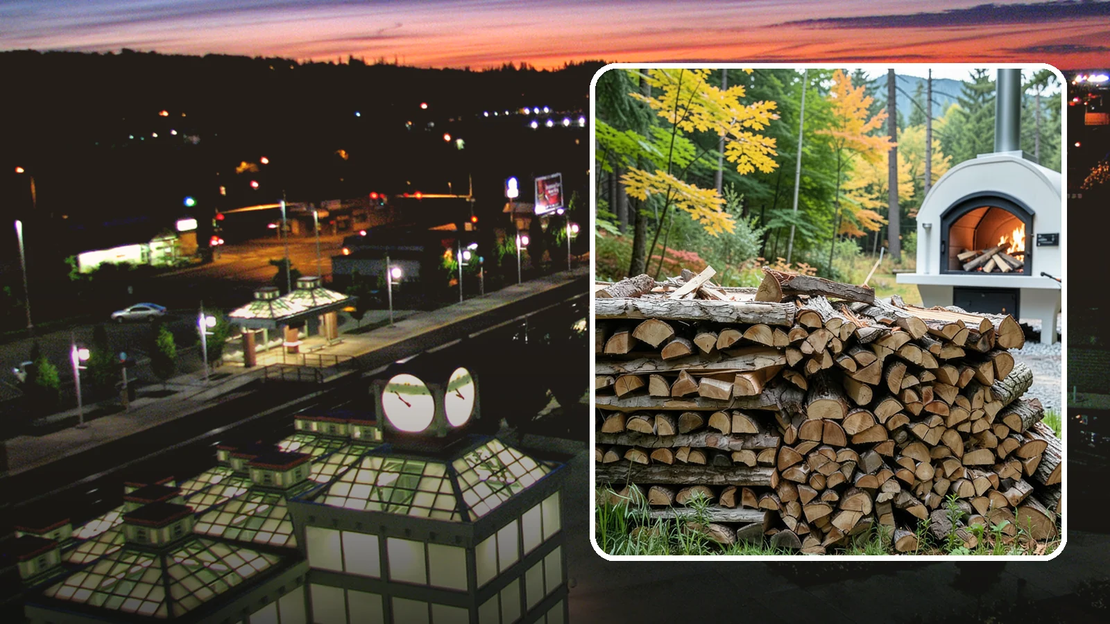 Pizza Oven Firewood in Auburn, King County, WA - Firewood cut short and split thin to fit compact pizza oven chambers and reach cooking heat fast.
