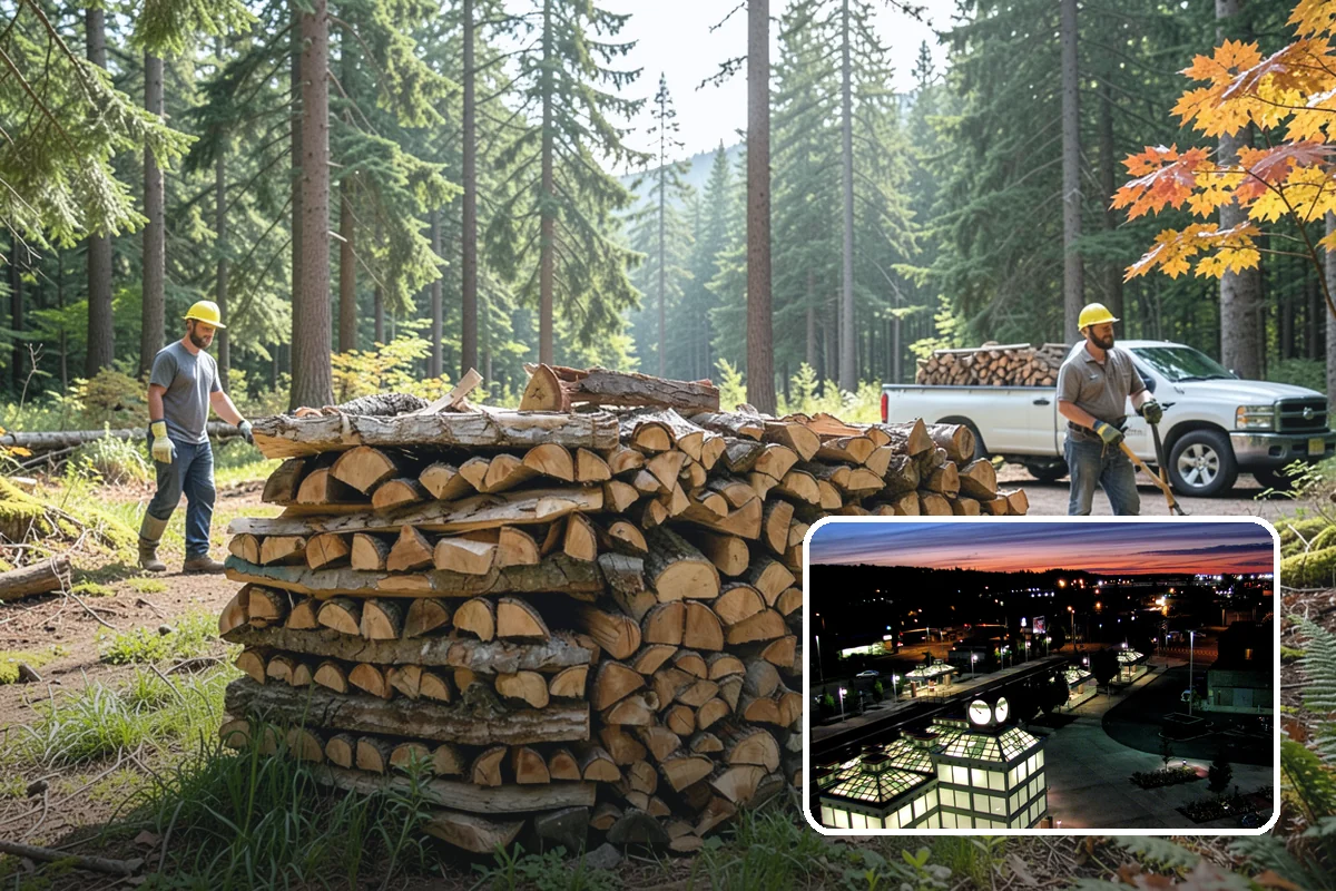 Pizza Oven Firewood in Auburn, King County, WA - Short, thin pieces fit compact oven chambers