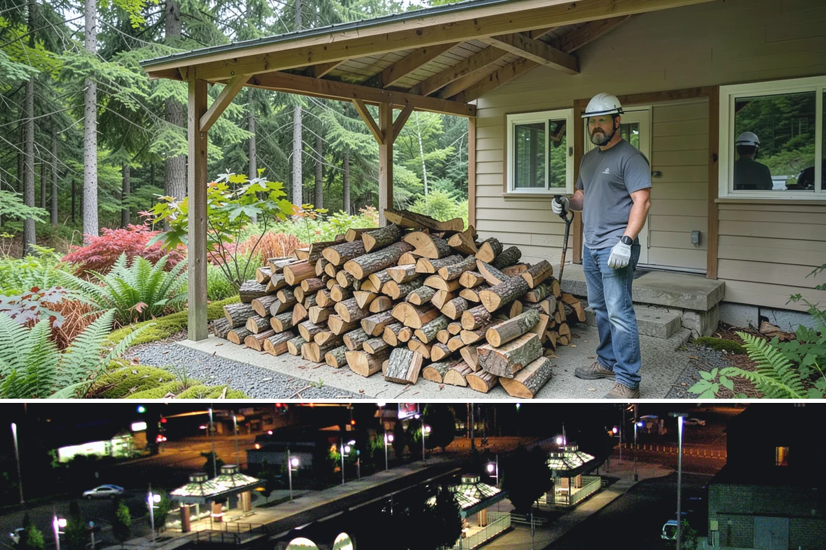 Pizza Oven Firewood in Auburn, King County, WA - Order in the warmer months so pieces are fully seasoned for clean-burning summer cookouts.