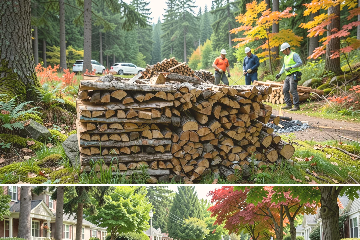 Pizza Oven Firewood in Beaux Arts Village, King County, WA - Order in the warmer months so pieces are fully seasoned for clean-burning summer cookouts.