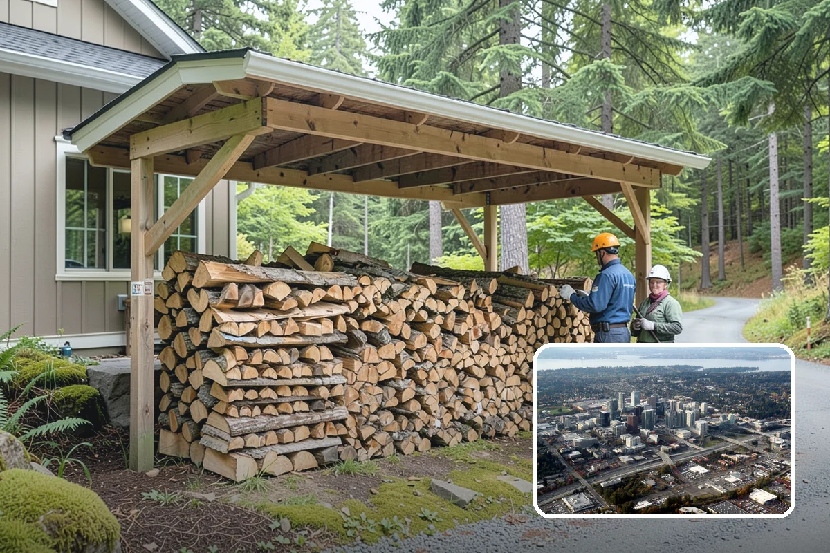 Pizza Oven Firewood in Bellevue, King County, WA - Short, thin pieces fit compact oven chambers
