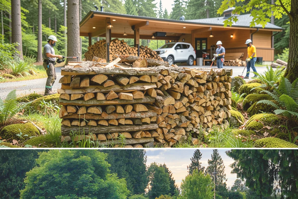 Pizza Oven Firewood in Bonney Lake, Pierce County, WA - Order in the warmer months so pieces are fully seasoned for clean-burning summer cookouts.