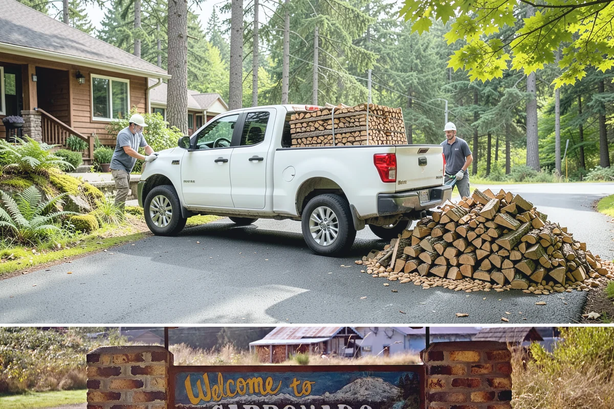 Pizza Oven Firewood in Carbonado, Pierce County, WA - Order in the warmer months so pieces are fully seasoned for clean-burning summer cookouts.