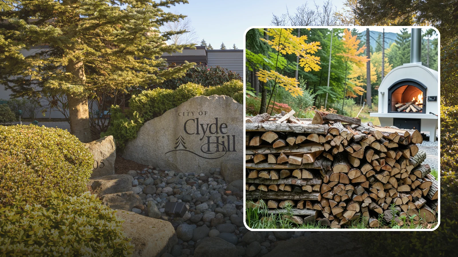 Pizza Oven Firewood in Clyde Hill, King County, WA - Firewood cut short and split thin to fit compact pizza oven chambers and reach cooking heat fast.