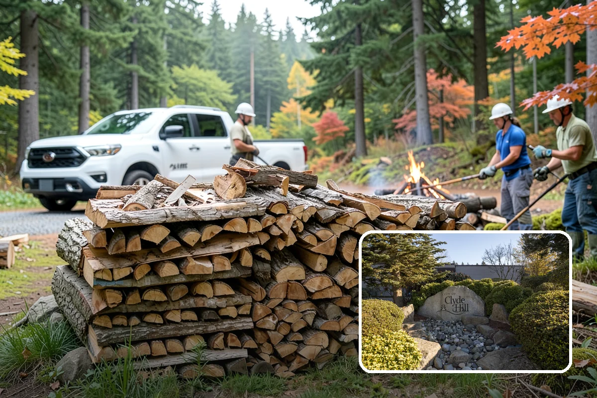 Pizza Oven Firewood in Clyde Hill, King County, WA - Short, thin pieces fit compact oven chambers
