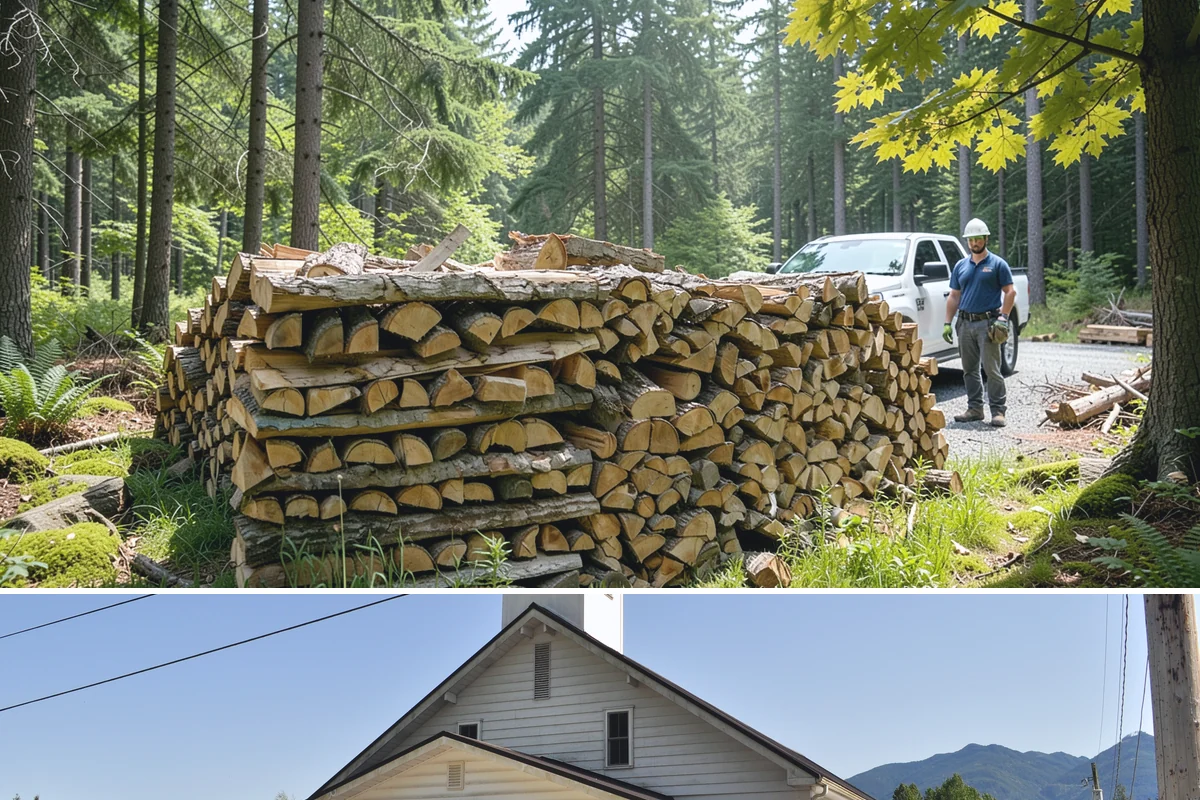 Pizza Oven Firewood in Concrete, Skagit County, WA - Order in the warmer months so pieces are fully seasoned for clean-burning summer cookouts.
