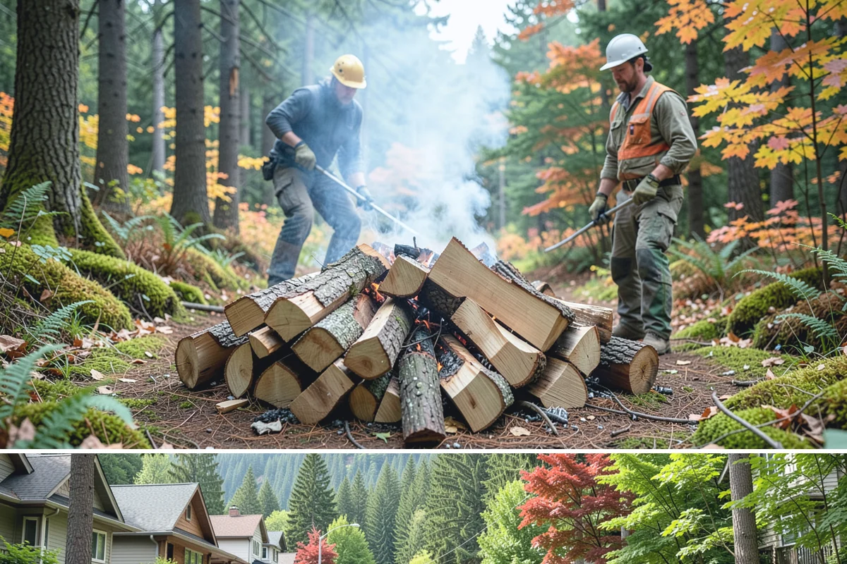Pizza Oven Firewood in Darrington, Snohomish County, WA - Order in the warmer months so pieces are fully seasoned for clean-burning summer cookouts.