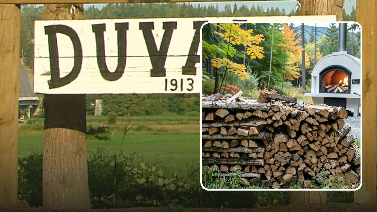 Pizza Oven Firewood in Duvall, King County, WA - Firewood cut short and split thin to fit compact pizza oven chambers and reach cooking heat fast.