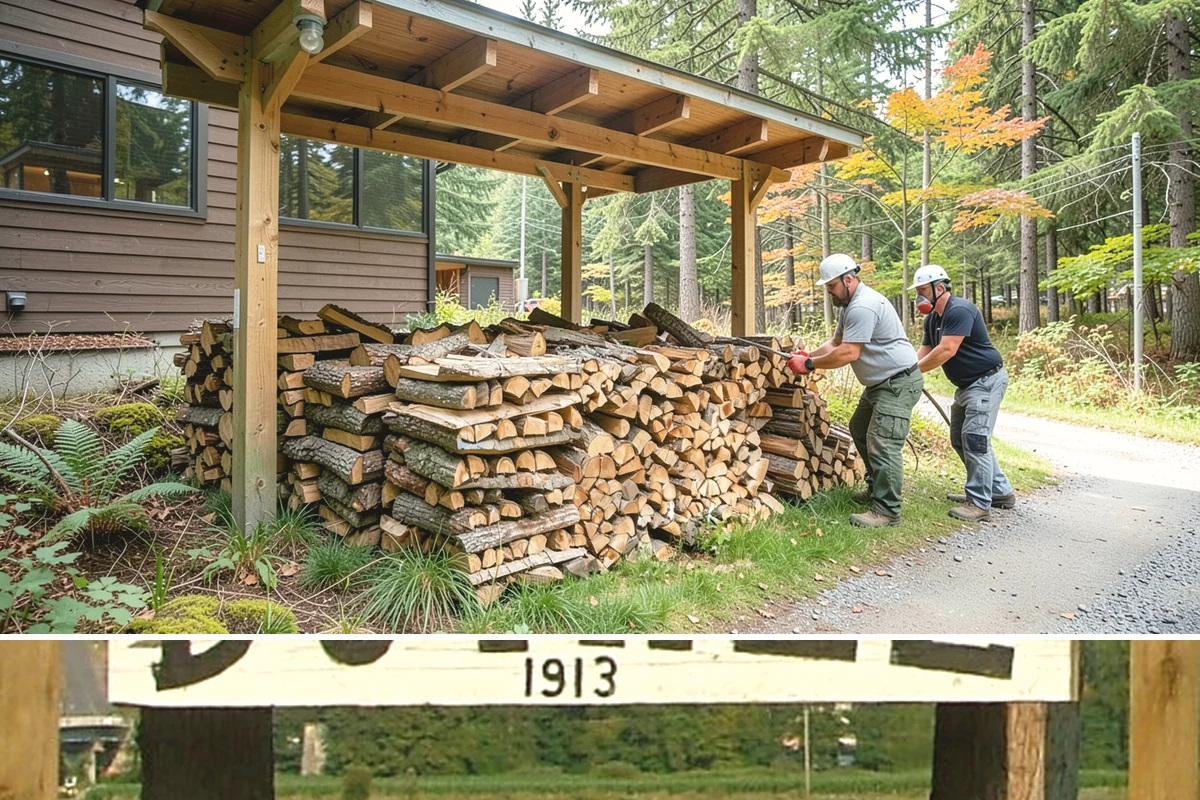 Pizza Oven Firewood in Duvall, King County, WA - Order in the warmer months so pieces are fully seasoned for clean-burning summer cookouts.