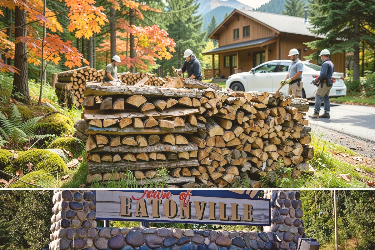 Pizza Oven Firewood in Eatonville, WA - Order in the warmer months so pieces are fully seasoned for clean-burning summer cookouts.
