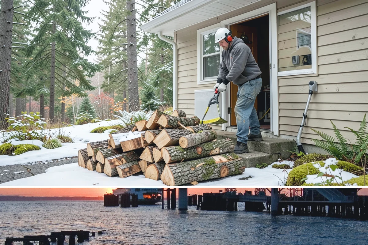 Pizza Oven Firewood in Edmonds, Snohomish County, WA - Order in the warmer months so pieces are fully seasoned for clean-burning summer cookouts.