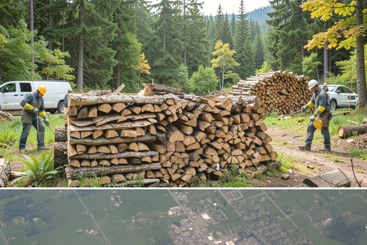 Pizza Oven Firewood in Enumclaw, King County, WA - Order in the warmer months so pieces are fully seasoned for clean-burning summer cookouts.