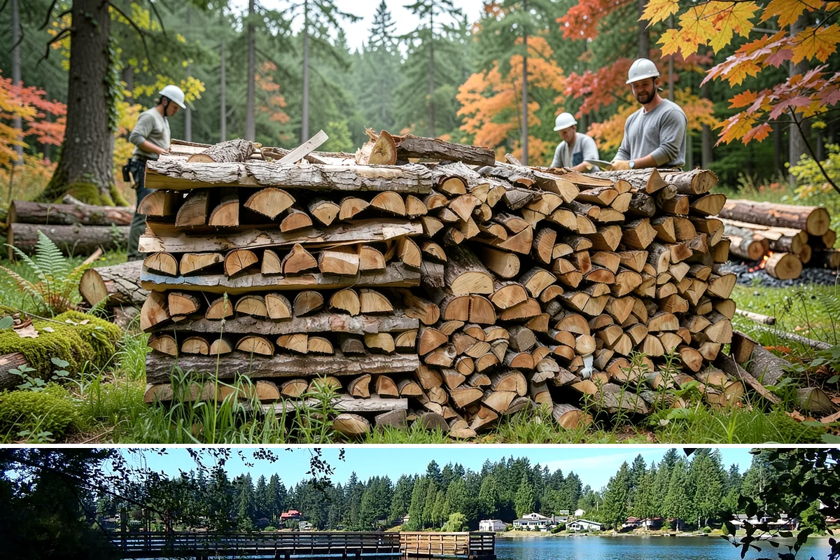 Pizza Oven Firewood in Federal Way, King County, WA - Order in the warmer months so pieces are fully seasoned for clean-burning summer cookouts.