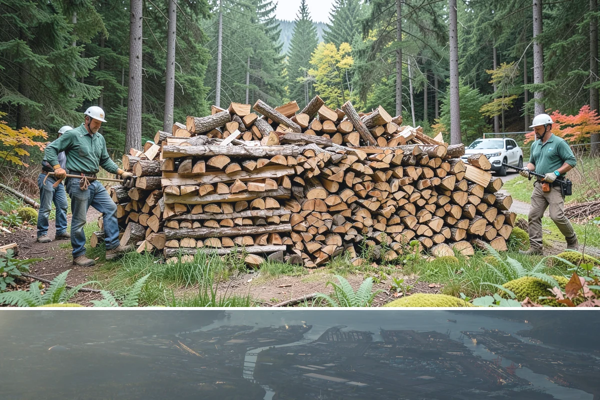 Pizza Oven Firewood in Fife, Pierce County, WA - Order in the warmer months so pieces are fully seasoned for clean-burning summer cookouts.