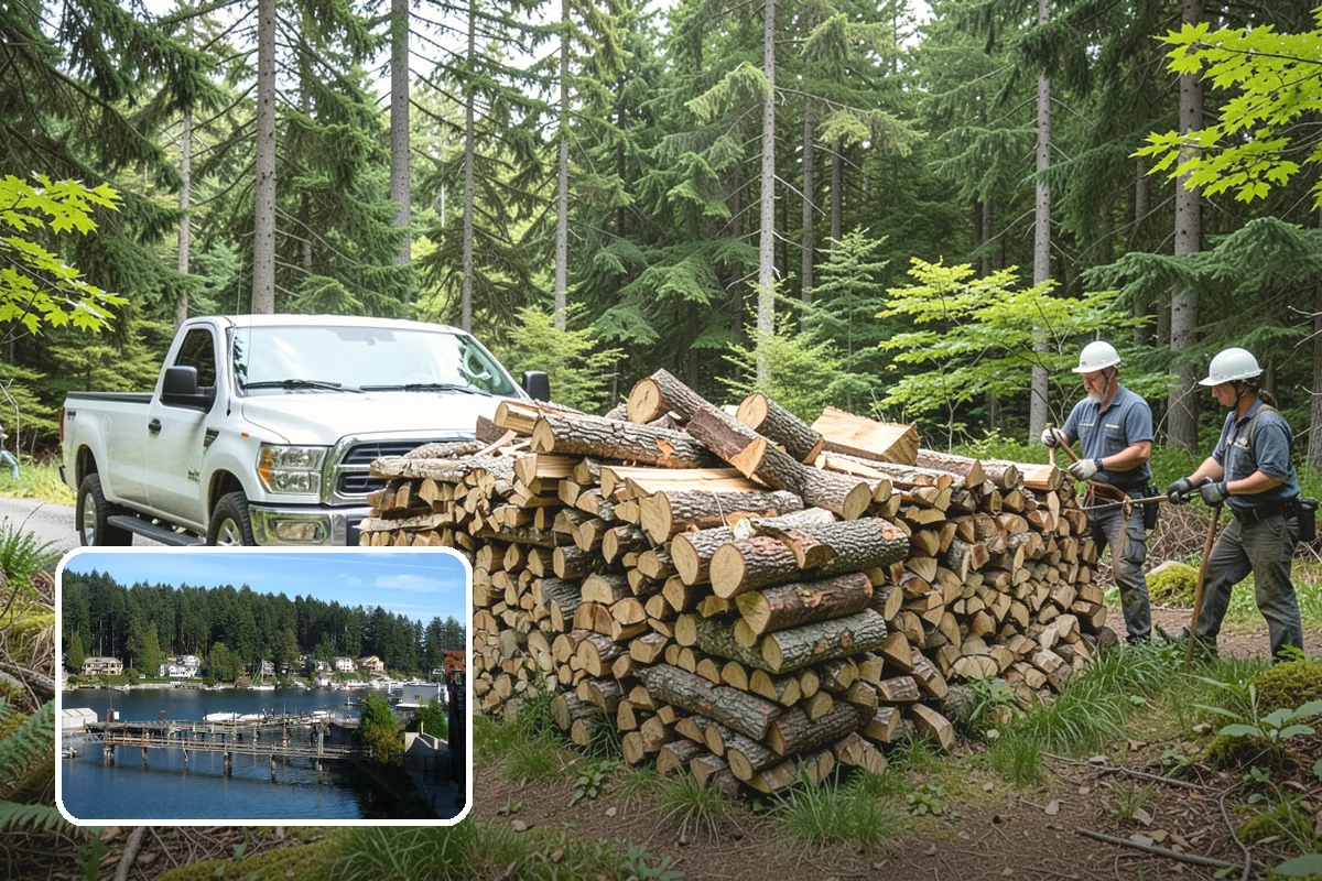Pizza Oven Firewood in Gig Harbor, Pierce County, WA - Short, thin pieces fit compact oven chambers