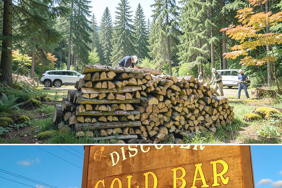 Pizza Oven Firewood in Gold Bar, Snohomish County, WA - Order in the warmer months so pieces are fully seasoned for clean-burning summer cookouts.