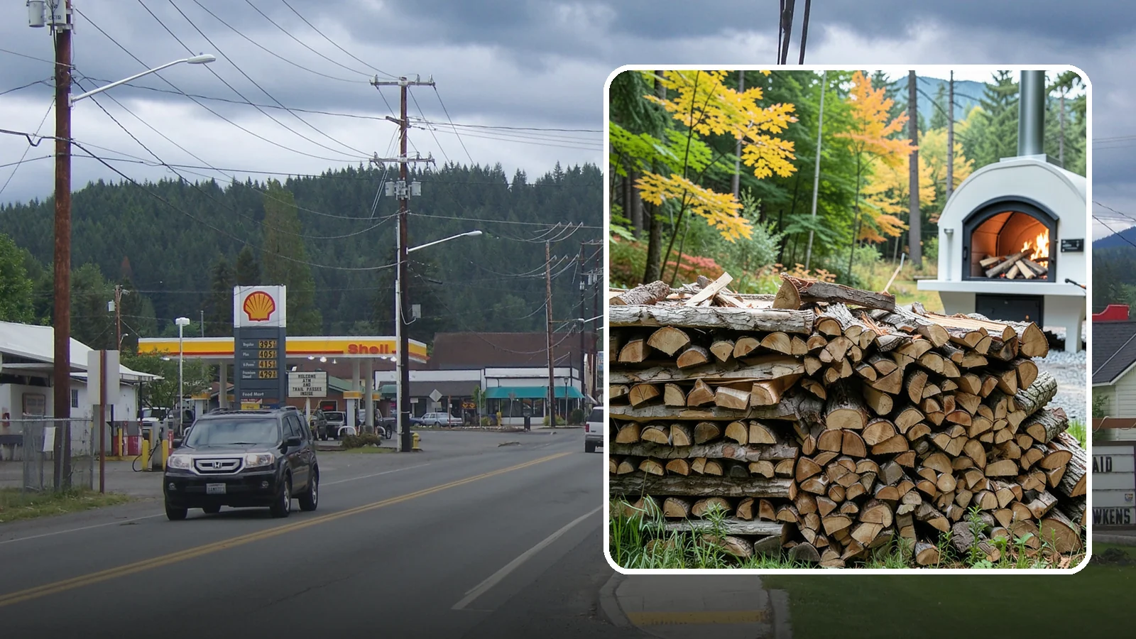 Pizza Oven Firewood in Granite Falls, Snohomish County, WA - Firewood cut short and split thin to fit compact pizza oven chambers and reach cooking heat fast.