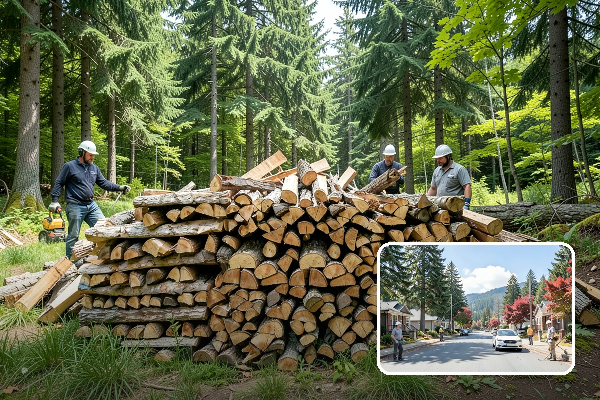 Pizza Oven Firewood in Hunts Point, King County, WA - Short, thin pieces fit compact oven chambers