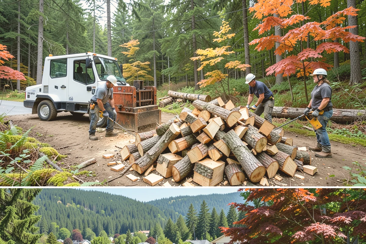 Pizza Oven Firewood in Index, Snohomish County, WA - Order in the warmer months so pieces are fully seasoned for clean-burning summer cookouts.